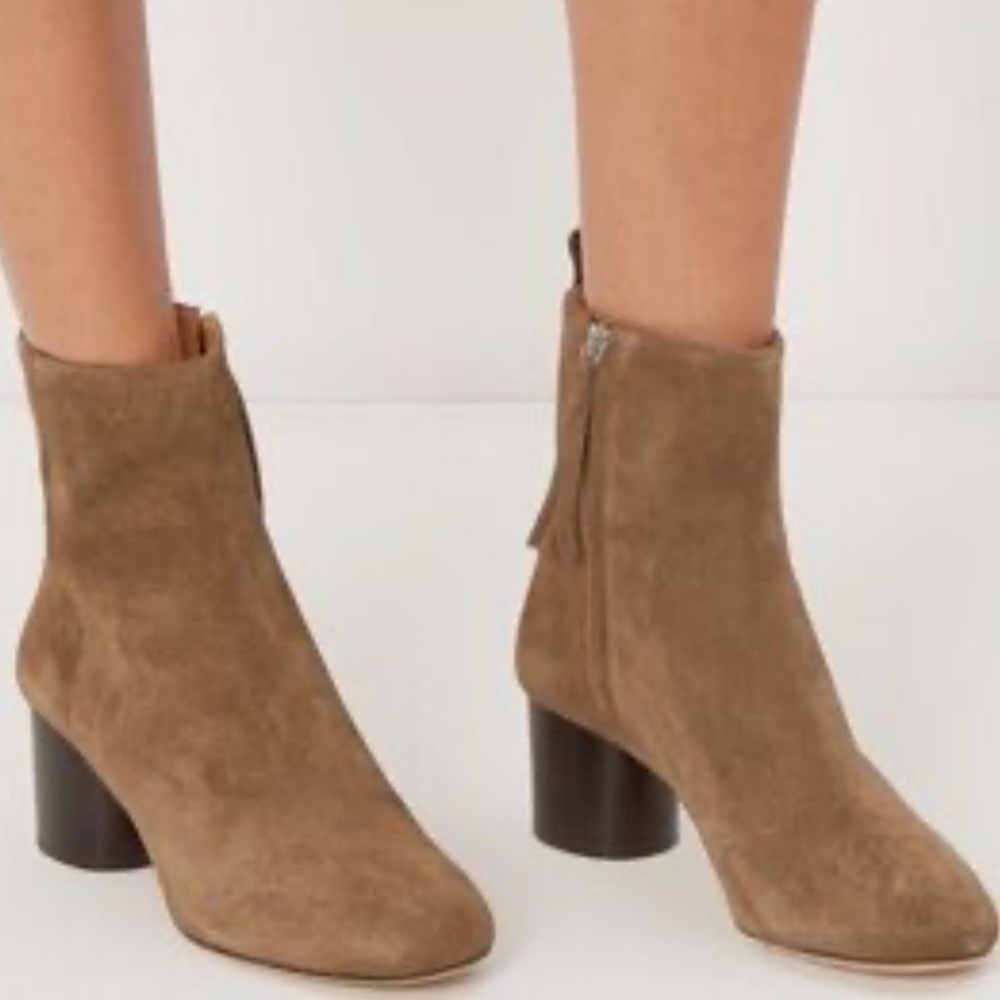 Isabel Marant Deyissa Suede ankle boot in great neutral color